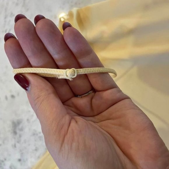 Aritzia Babaton XS yellow Camisole with mesh - Picture 2 of 5